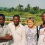 Joseph, Osei and Eric, Patriensa, Ghana - Dec 2003